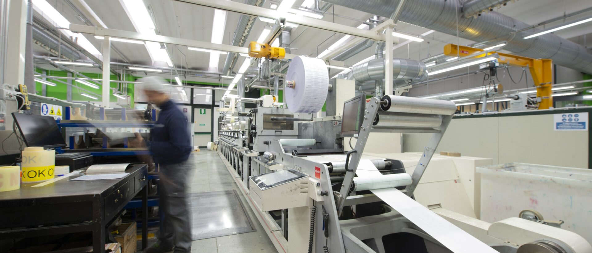 Etichettificio produzione bobina